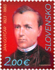 Slovakia - 2023 Personalities: Ján Gotčár (1823 – 1883) (MNH)