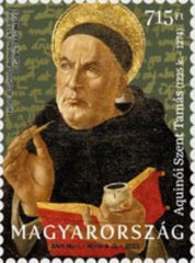 Hungary - 2023 The 700th Anniversary of the Canonization of St. Thomas Aquinas, 1225-1274 (MNH)