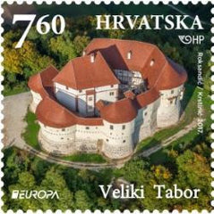 #1036-1037 Croatia - 2017 Europa: Castles (MNH)