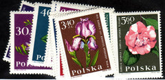 #1279-1290 Poland - Flowers (MNH)