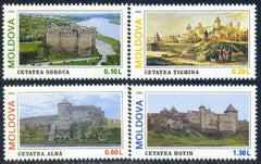 #178-181 Moldova - Citadels of Moldova (MNH)