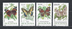 #94-97 Moldova - Butterflies (MNH)