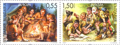 #4427 Bulgaria - 2007 Europa: Scouting, Cent., Pair (MNH)