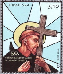 #1190 Croatia - Canonization of St. Nicholas Tavelic (MNH)