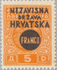 #26-29 Croatia - Postage Due Stamps of Yugoslavia, Nos. J28, J30, J32 (MNH)