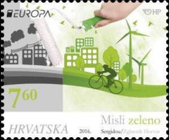#994 Croatia - 2016 Europa: Think Green (MNH)