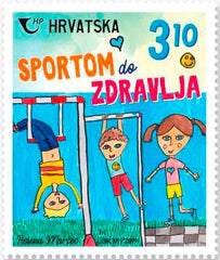 #1141 Croatia - Health Through Sport (MNH)