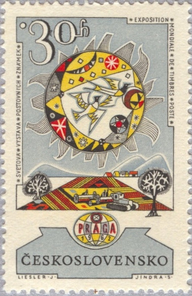 1128-1133 Czechoslovakia - Praga 1962 (MLH) – Eastern Europe