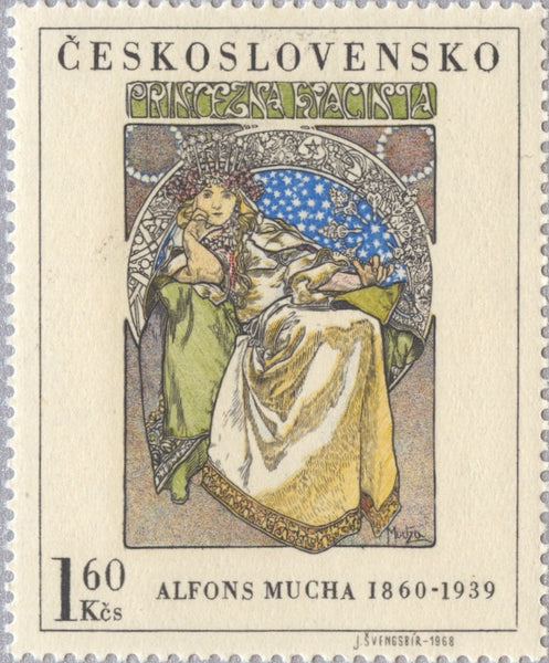 2830 外国切手 アジュマーン1967年 東洋のおとぎ話 5種 1589-1593 Czechoslovakia - Painting Type of 1967 (MNH