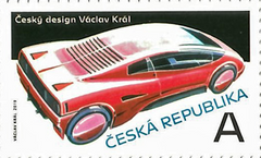 #3803 Czech Republic - Automobile Designed by Vaclav Kral (MNH)