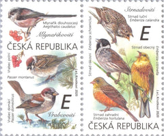 #3838 Czech Republic - Songbirds III, Pair (MNH)