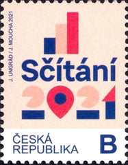 Czech Republic - 2021 Census, Single (MNH)