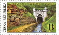 #3898 Czech Republic - 2022 Technical Monuments: Schwarzenberg Canal (MNH)