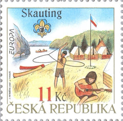 #3344 Czech Republic - 2007 Europa: Scouting, Cent. (MNH)