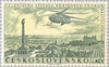 #C49-C50 Czechoslovakia - Mail Coach, Plane and Arms of Bratislava (MNH)