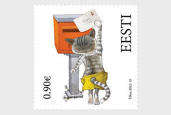 Estonia - 2022 Children's stamp - Send a Postcard (MNH)