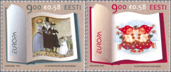 #643-644 Estonia - 2010 Europa: Children's Books (MNH)