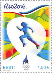 #819 Estonia - 2016 Summer Olympics: Rio de Janeiro (MNH)