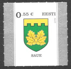 #769 Estonia - Arms of Saue (MNH)