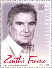 #4546 Hungary - Ferenc Zenthe, Actor (MNH)