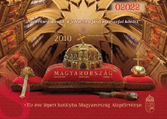 #4620 Hungary - 2022 Fundamental Law of Hungary, Crown of St. Stephen, Imperf. S/S (MNH)