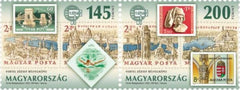 #4630 Hungary - 2022 Stamp Day: Jozsef Vertel, Pair (MNH)