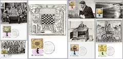 #2289-2295 Hungary - Chess, Maximum Cards (Used)