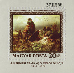 #2432 Hungary - 450th Anniv. of the Battle of Mohacs S/S (Used)
