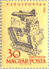 #C191-C200 Hungary - 40th Anniv. of Hungarian Air Post Stamps (w/o Inscription) (MNH)