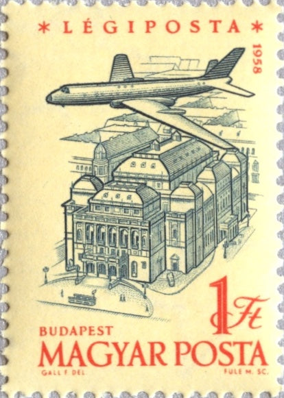 C191-C200 Hungary - 40th Anniv. of Hungarian Air Post Stamps (w/o Ins –  Hungaria Stamp Exchange