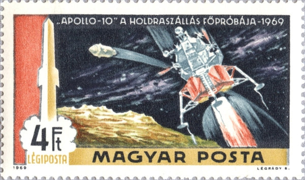C287-C294 Hungary - Moon Landing (MNH) – Eastern Europe Postage