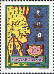 #3338-3341 Hungary - Discovery of America, 500th Anniv. (MNH)