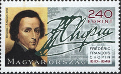 #4168 Hungary - Frédéric Chopin, Composer (MNH)
