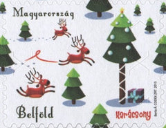 #4371 Hungary - 2015 Christmas, Single Stamp (MNH)