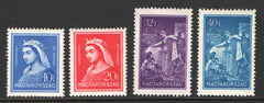 #458-461 Hungary - St. Elizabeth (MNH)