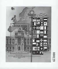 #3005 Hungary - (Ajándék) Hofburg Palace S/S (MNH)