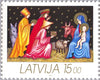 #336-339 Latvia - Christmas (MNH)