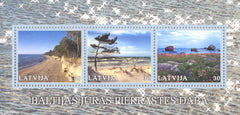 #535 Latvia - Baltic Coast Landscapes S/S (MNH)