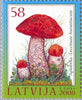 #715-716 Latvia - Berries and Mushrooms Type of 2007, Set of 2 (MNH)