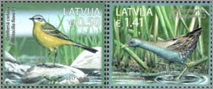 #968-969 Latvia - Birds, Set of 2 (MNH)