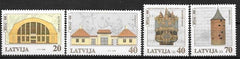 #508-511 Latvia - City of Riga, 800th Anniv. Type of 1995 (MNH)