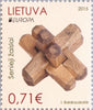 #1050-1051 Lithuania - 2015 Europa: Old Toys (MNH)