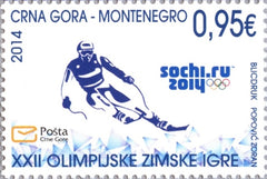 #356 Montenegro - 2014 Winter Olympics, Sochi, Russia (MNH)