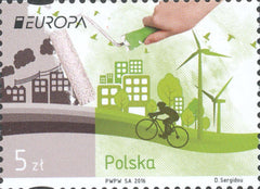 #4222 Poland - 2016 Europa: Think Green (MNH)