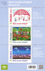 #4505 Poland - Children's Art S/S (MNH)