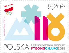 #4326 Poland - 2018 Winter Olympic Games, PyeongChang, Single (MNH)