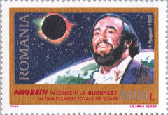 #4311 Romania - Luciano Pavarotti Concert in Bucharest, Single (MNH)