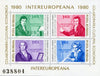 #2948-2949 Romania - George Enescu and Beethoven, 2 S/S (MNH)