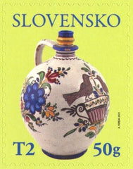 Slovakia - 2021 Easter: Folk Faience, Booklet Single (MNH)