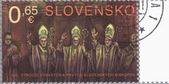 Slovakia - 2021 Consecration of the First Slovak Bishops, 100th Anniv. (Used)